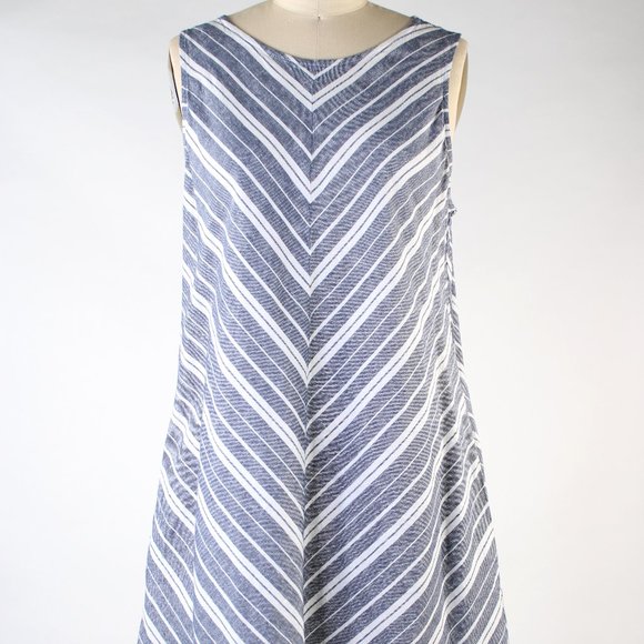 Liz Claiborne A-Line Linen & Cotton Dress - Picture 1 of 8